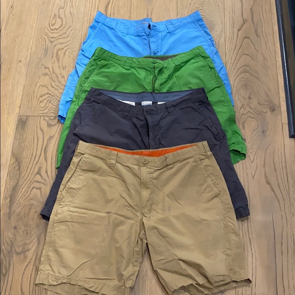 Set of 4 Columbia shorts
